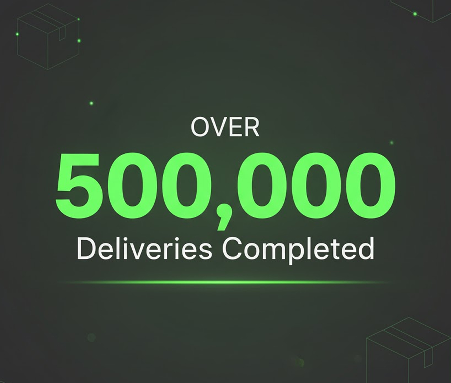 deliveries Completed